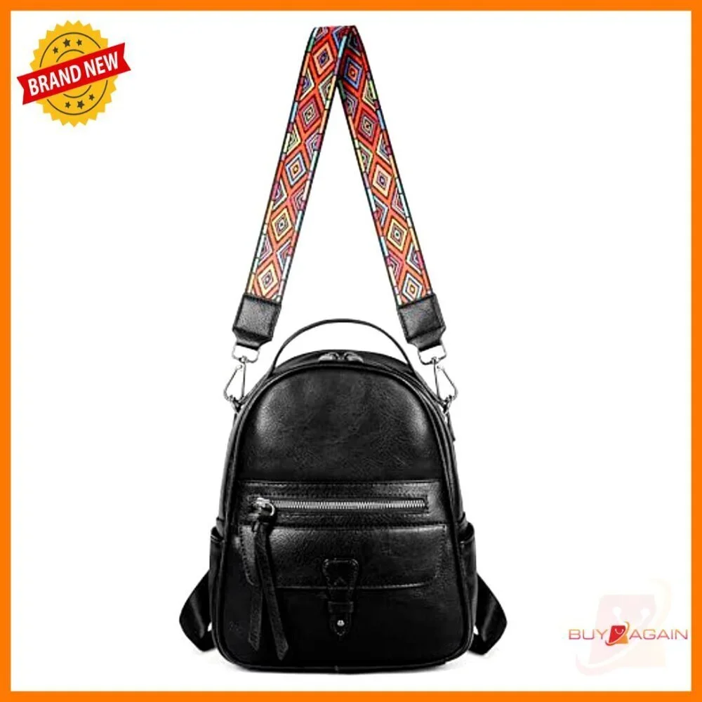 Mini Backpack Convertible Shoulder Bag Crossbody Purse Handbag